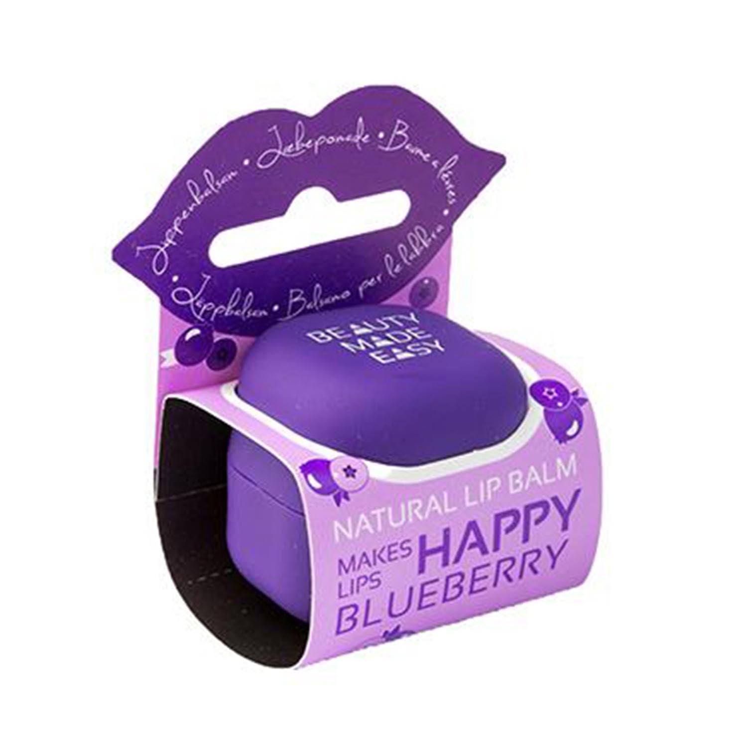 Beauty Made Easy Natural Balsamo Labial Blueberry 7Gr